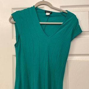 *VENUS* Green Short Sleeved Dress